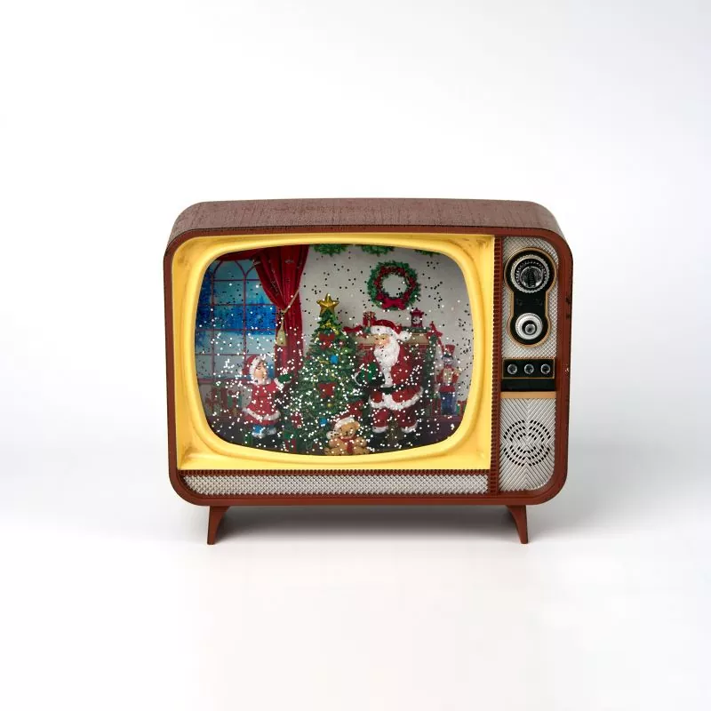 Quả cầu tuyết ông già Noel TV cổ điển